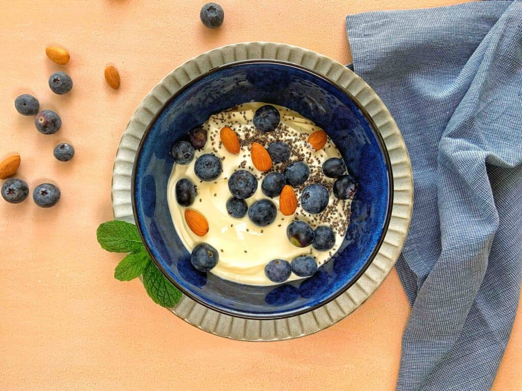 Blueberry and Almond Yogurt-image