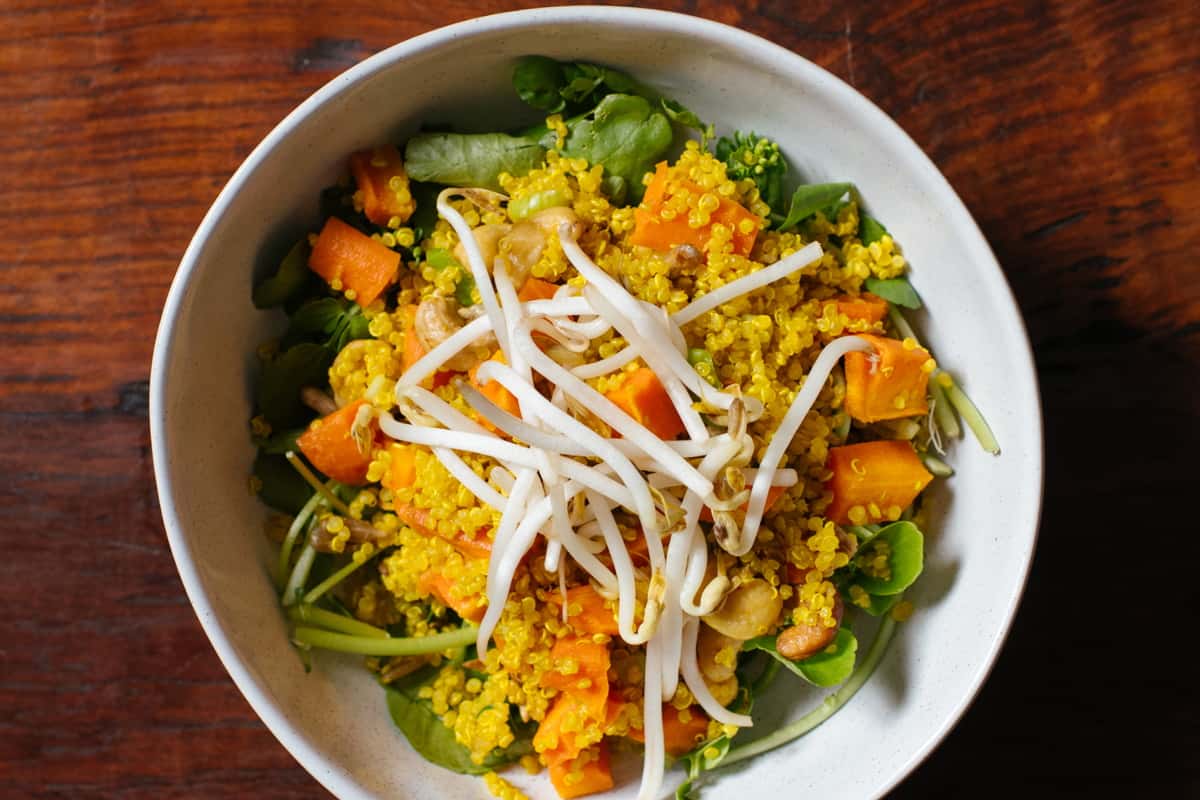 Roasted Carrot and Quinoa Salad The Fast 800