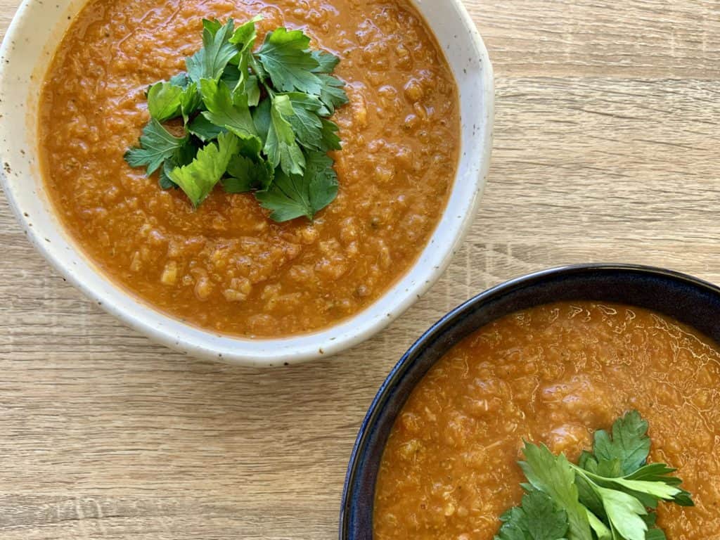 Pumpkin and Pancetta Soup The Fast 800