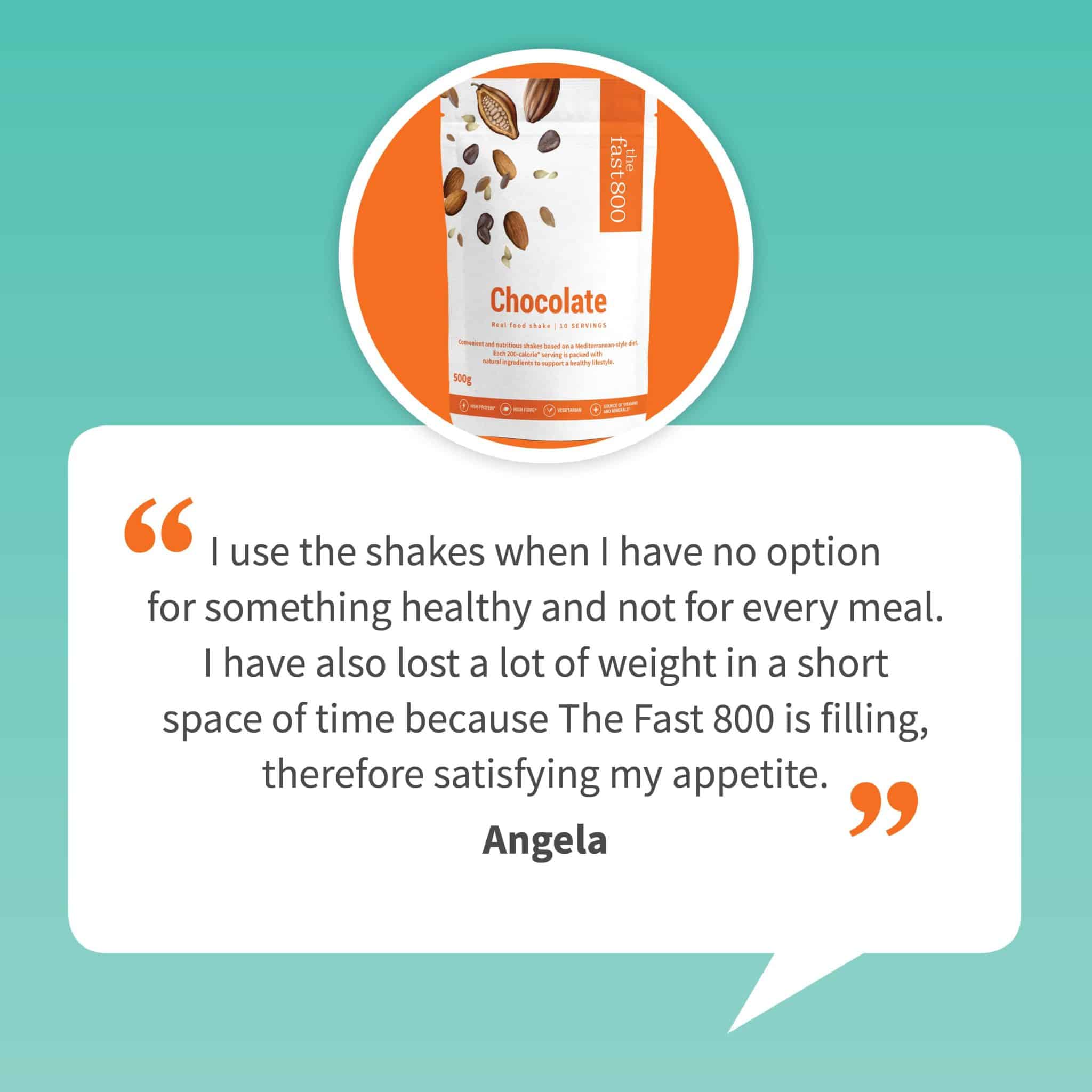 Original Shake Chocolate The Fast 800