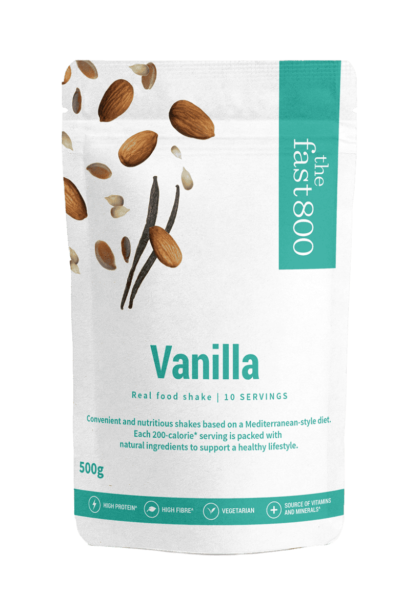 The Fast 800 vegan vanilla shake