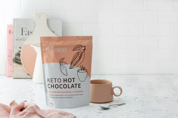 Keto Hot Chocolate Collagen Protein Drink - The Fast 800