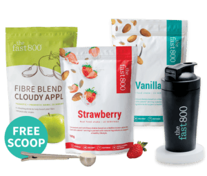 The Fast 800 Weight Loss Support Starter Bundle with free scoop