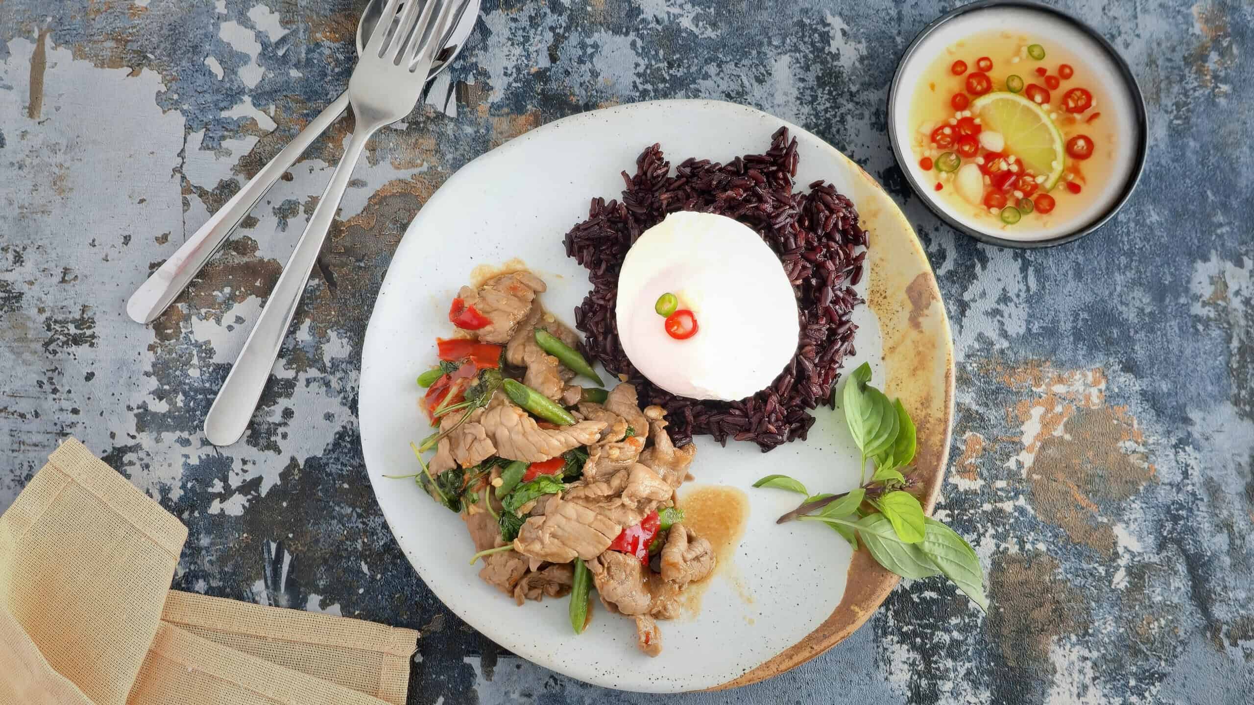 Healthy Basil Stir Fry