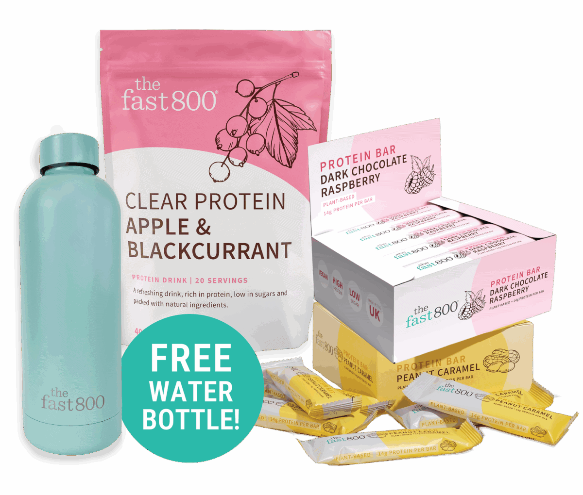 The Fast 800 protein boosters bundle