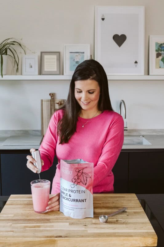 Using clear protein to increase protein intake