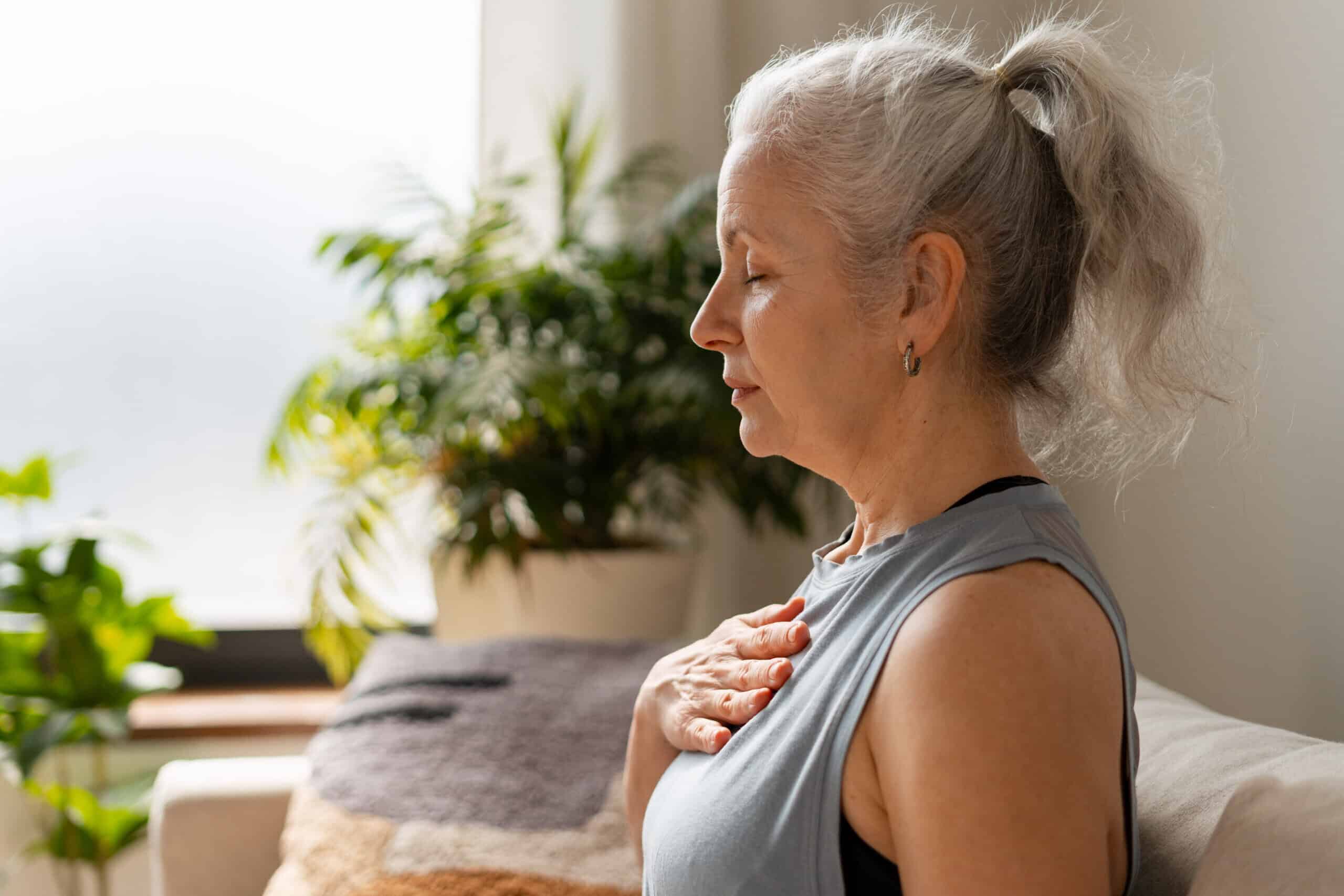 how to reduce food noise - image of woman