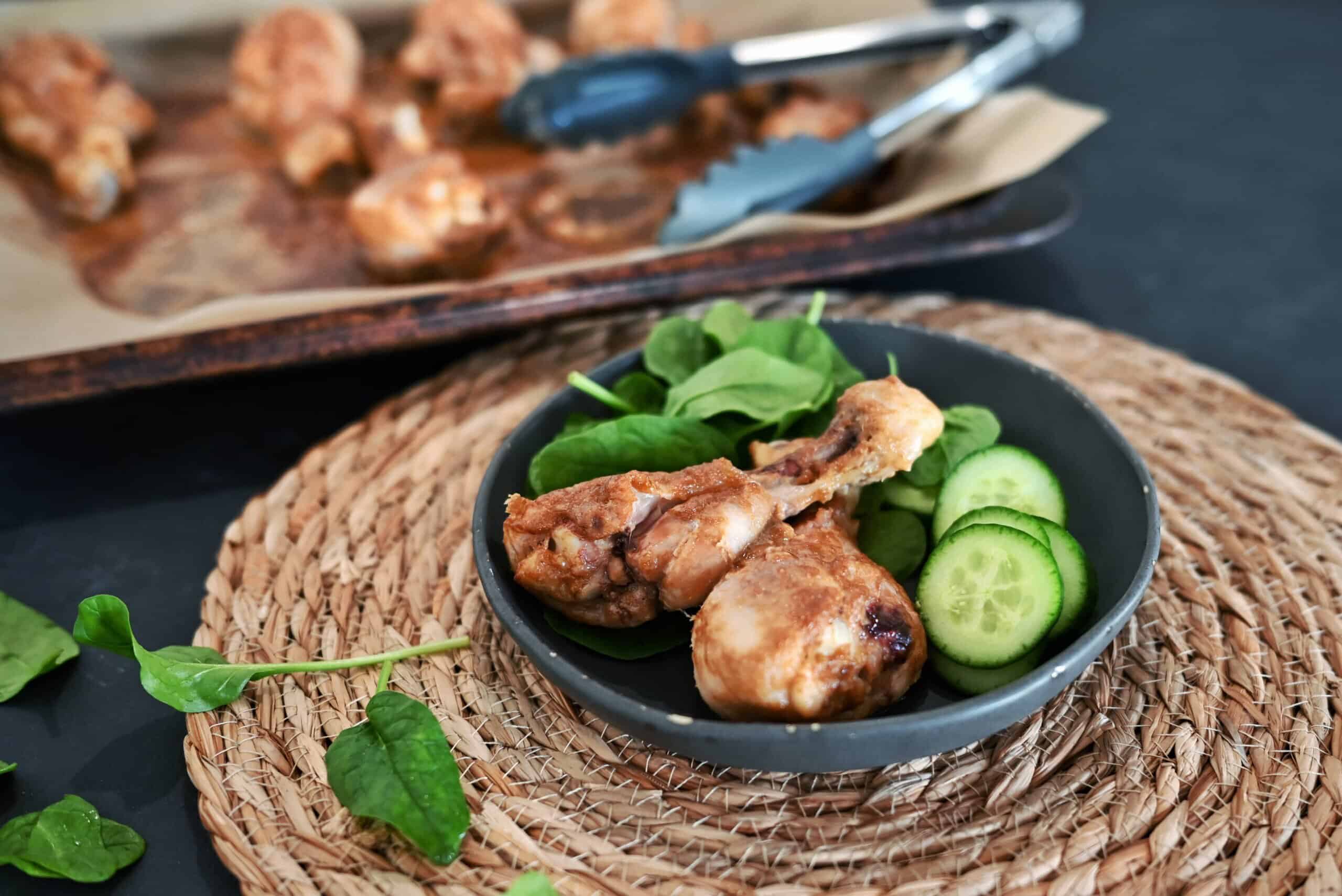 Healthy bang bang chicken